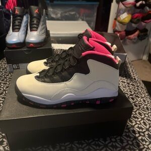 Jordan Kids Sneakers Black and Pink